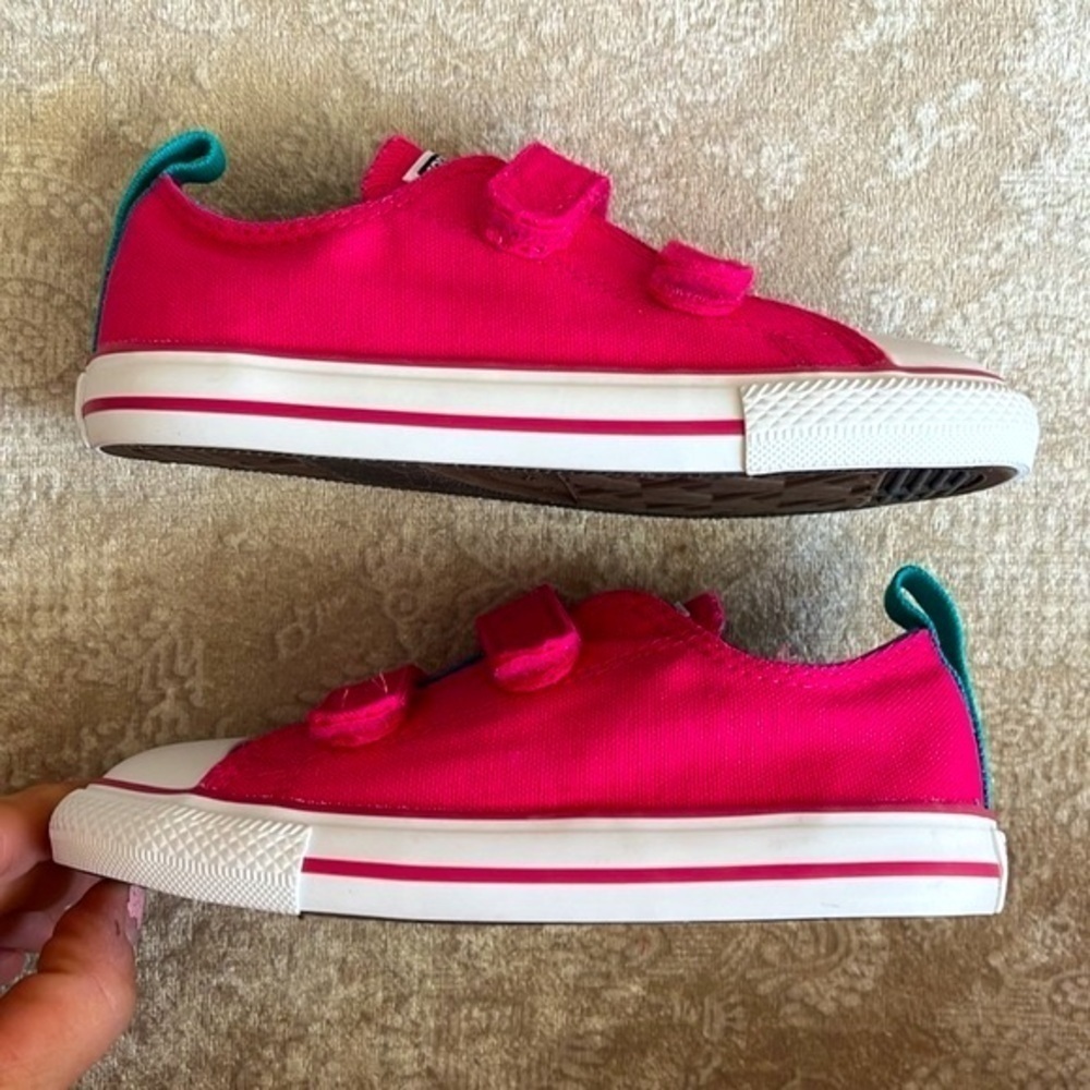 Brand New Converse All Stars Cosmos Pink Slip On Chuck Taylor Toddler Sneakers - Picture 6 of 13